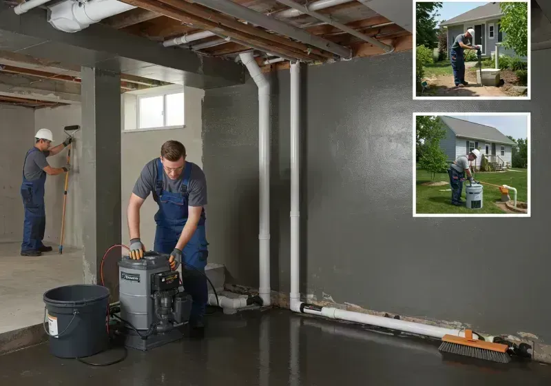 Basement Waterproofing and Flood Prevention process in Washburn, IL